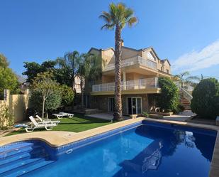 Piscina de Casa o xalet de lloguer en La Nucia amb Aire condicionat, Calefacció i Jardí privat