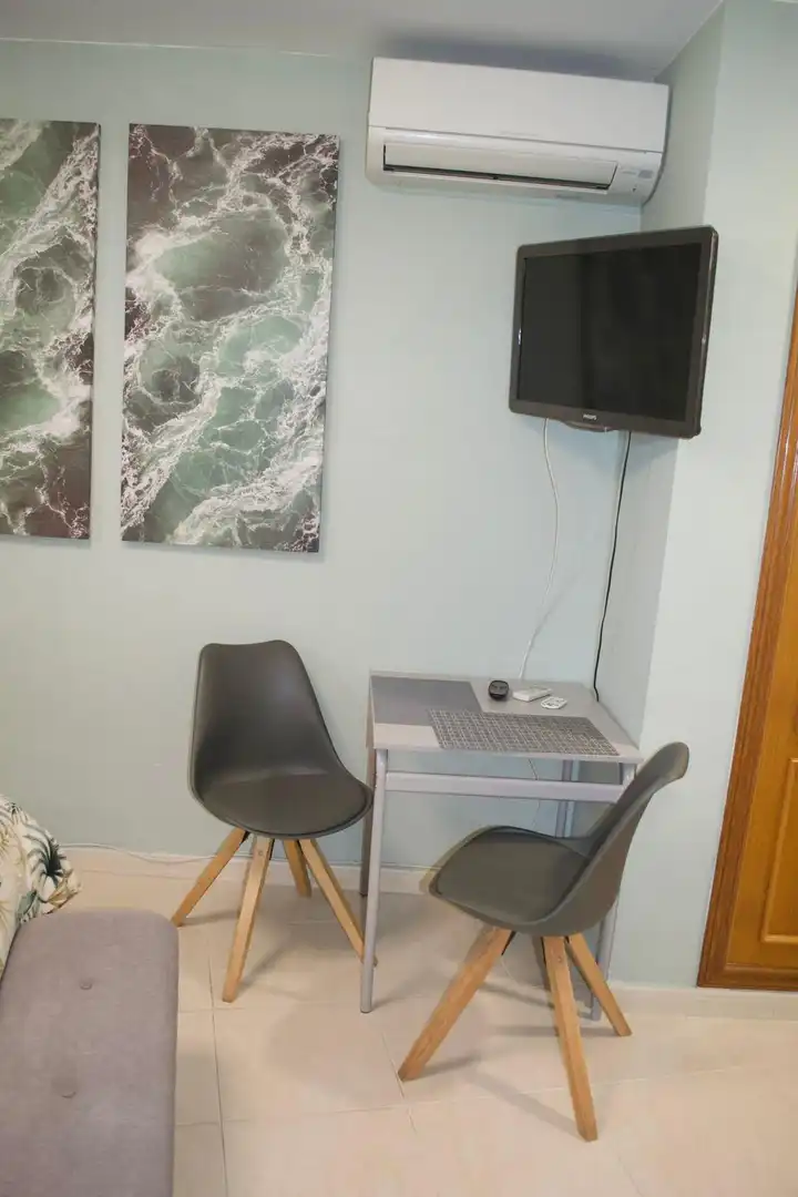 Menjador de Apartament en venda en Dénia amb Aire condicionat, Calefacció i Moblat