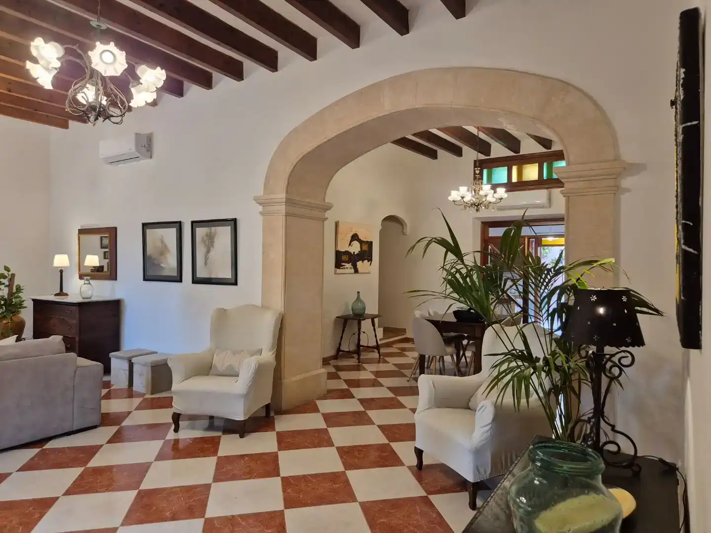 Casa adosada de lloguer en Ariany amb Aire condicionat, Jardí privat i Traster