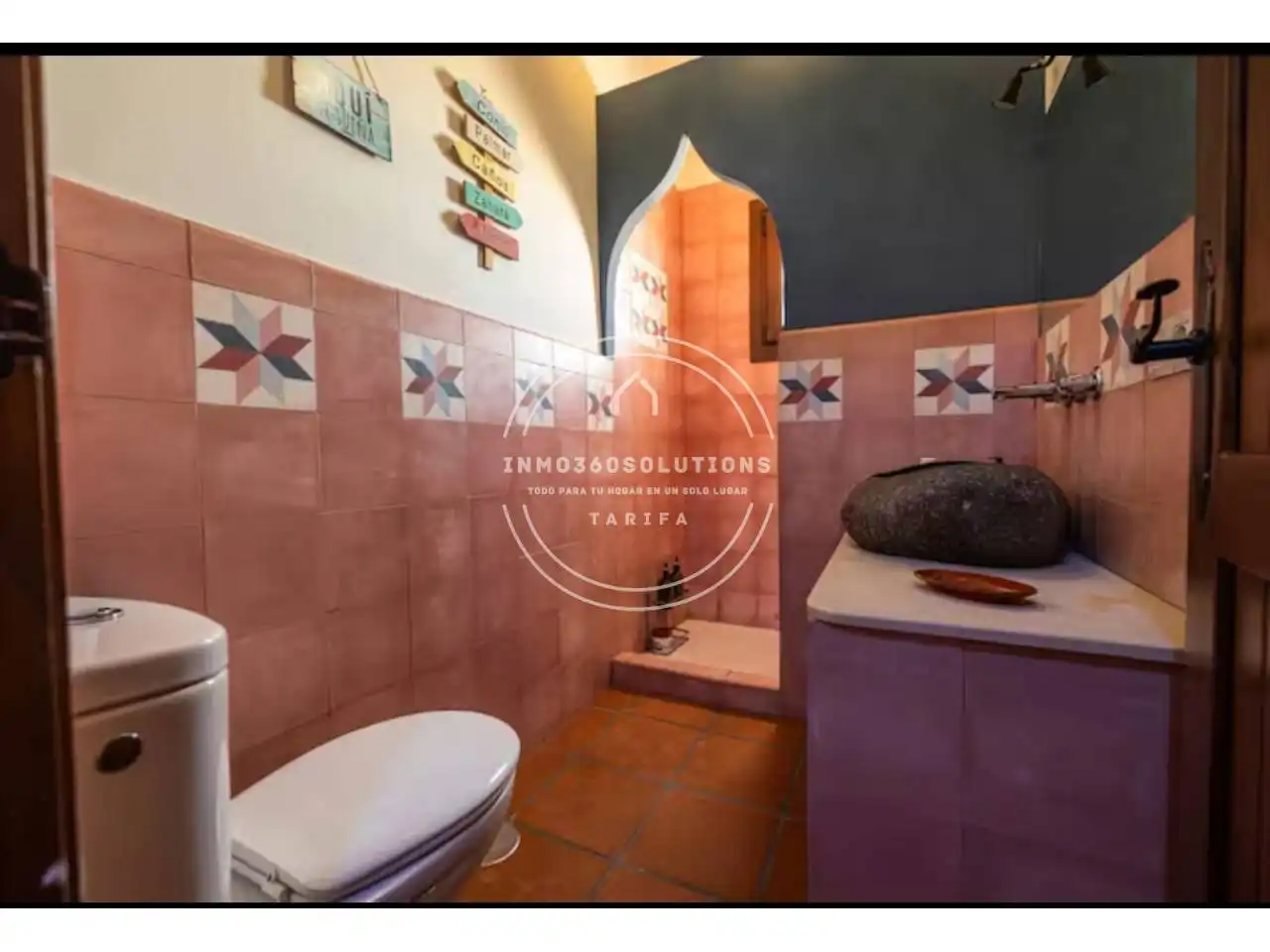 Baño de Casa o chalet de alquiler en Tarifa con Terraza y Amueblado