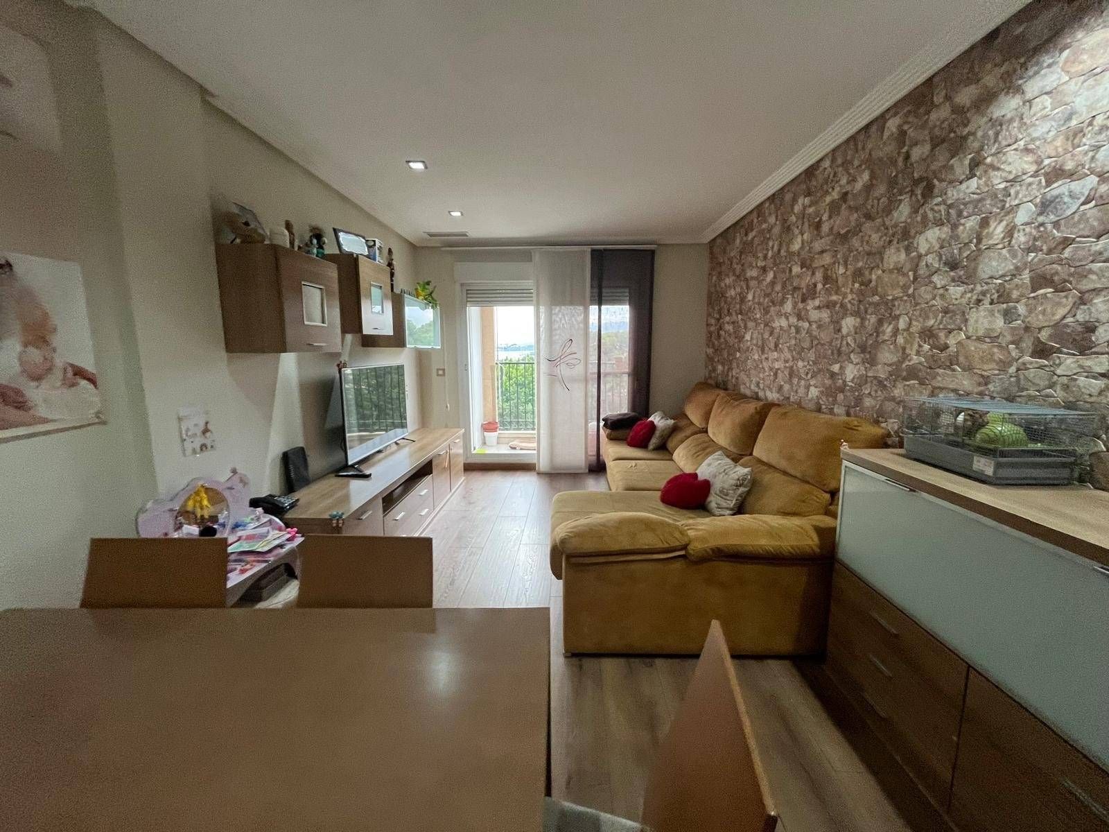 Living room of Flat for sale in Elche / Elx  with Air Conditioner and Balcony