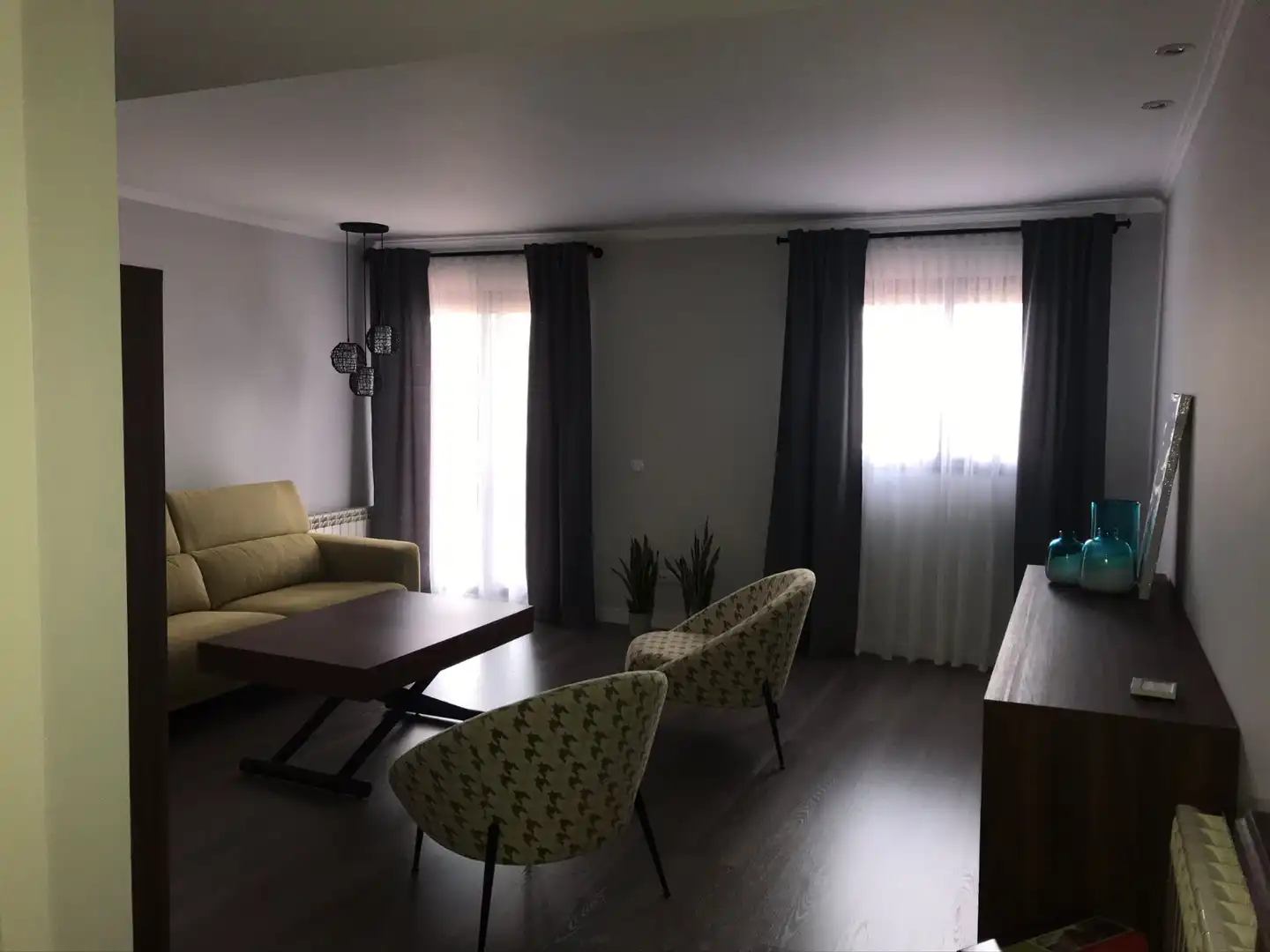 Sala d'estar de Apartament de lloguer en Murcia amb Aire condicionat, Calefacció i Terrassa