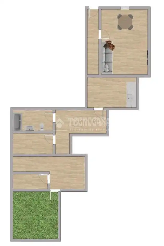 Habitación de Casa adosada en venta en Méntrida