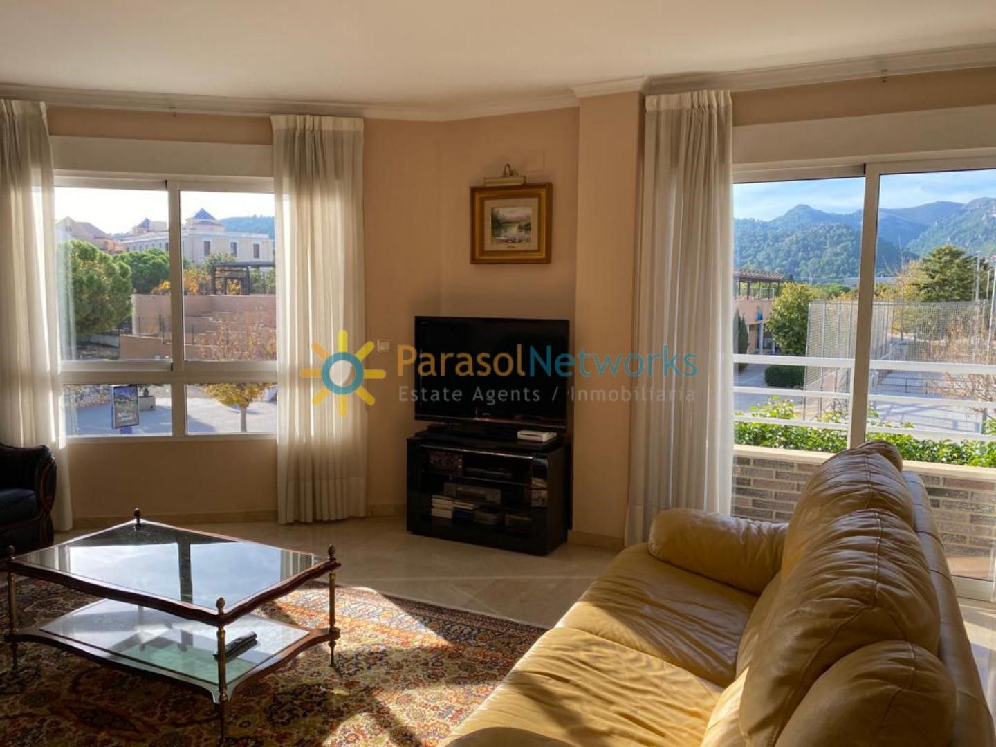 Sala de estar de Piso de alquiler en Gandia con Amueblado, Horno y Lavadora