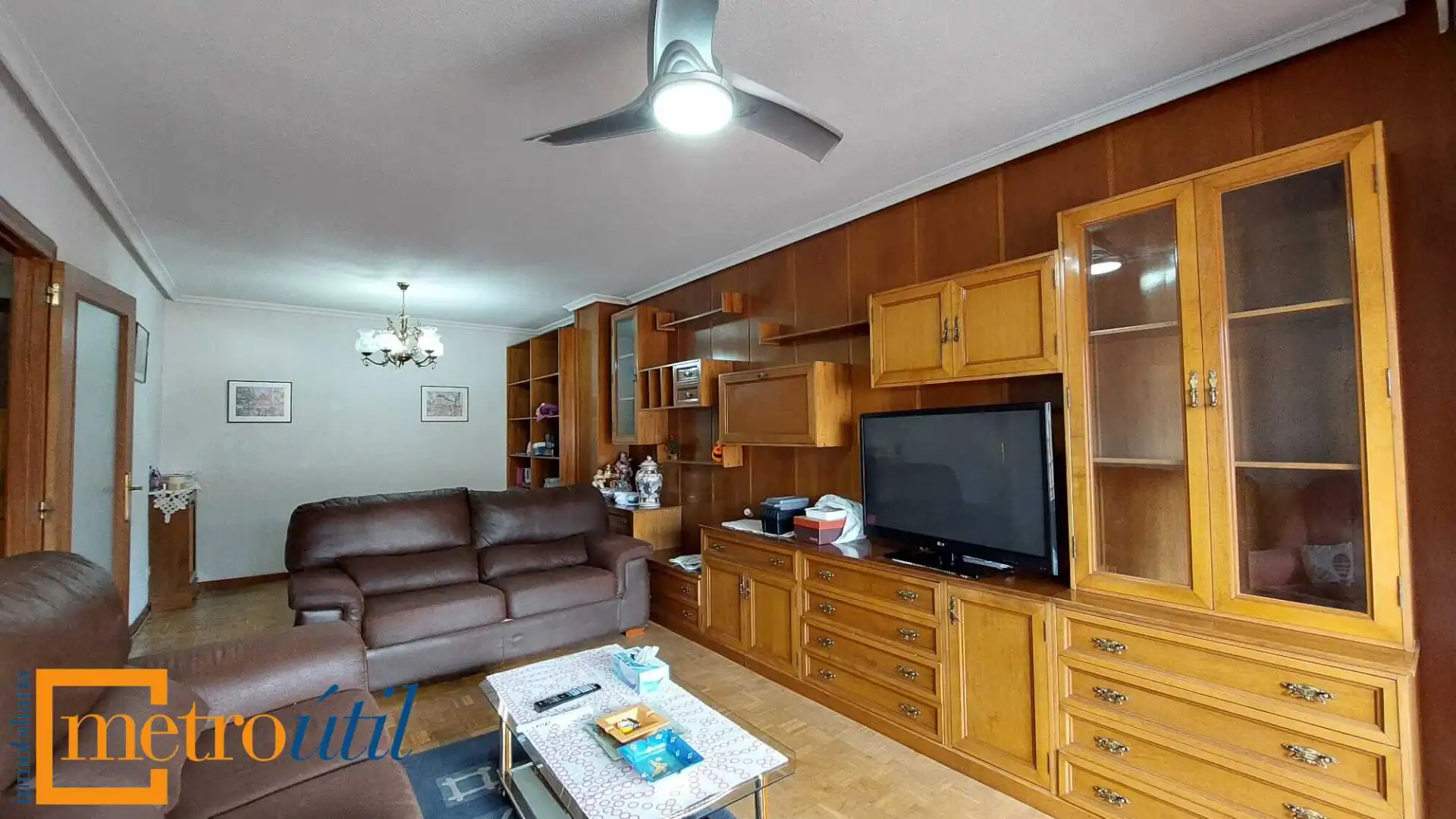 Sala de estar de Piso en venta en Salamanca con Calefacción, Parquet y Trastero
