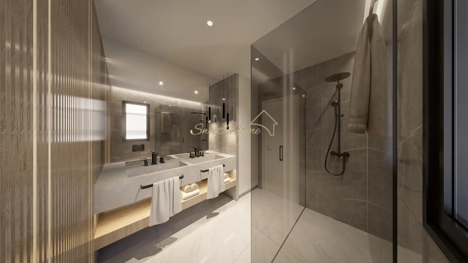 Bathroom of Houses for sale in El Masnou  with Air Conditioner, Private garden and Terrace