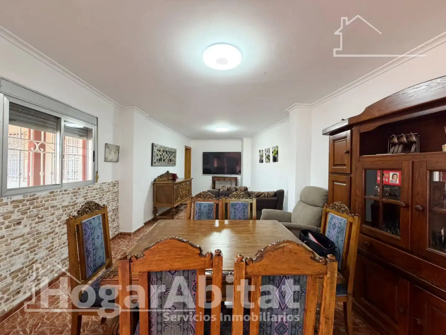 Sala de estar de Casa o chalet en venta en Vilamarxant con Aire acondicionado, Jardín privado y Terraza