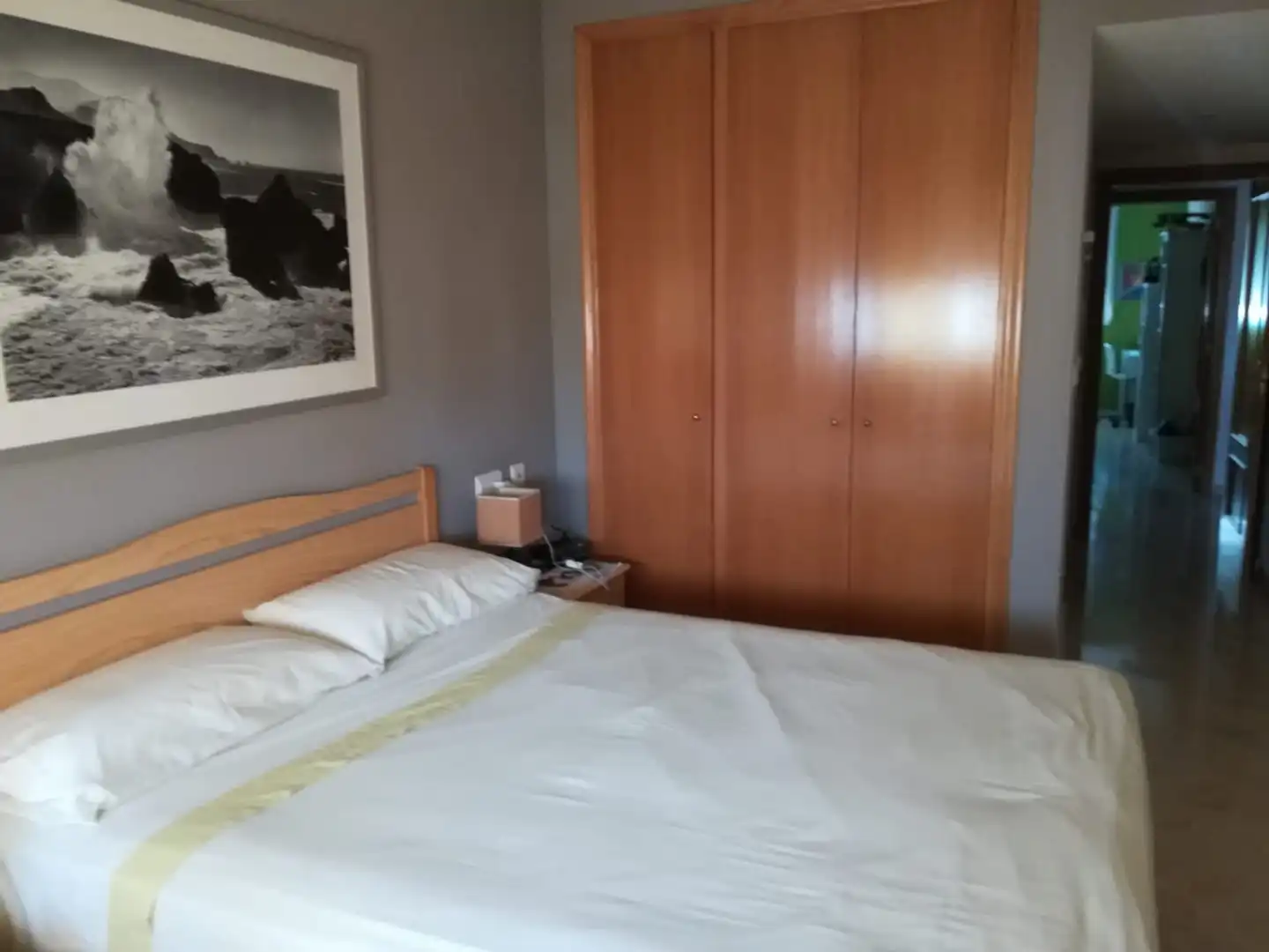 Dormitori de Apartament de lloguer en Alicante / Alacant amb Calefacció, Moblat i Forn
