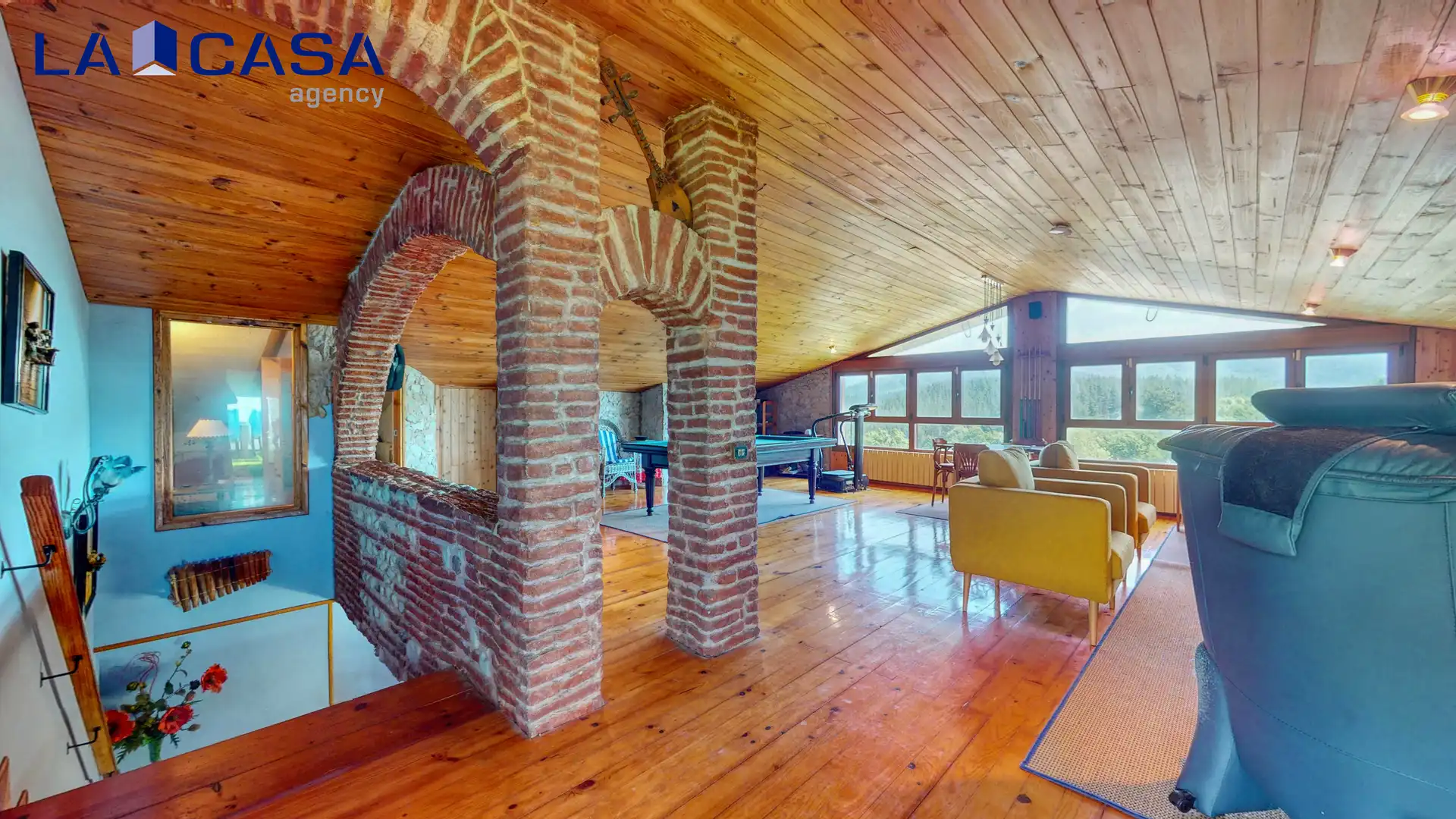 Sala de estar de Casa o chalet en venta en Urkabustaiz