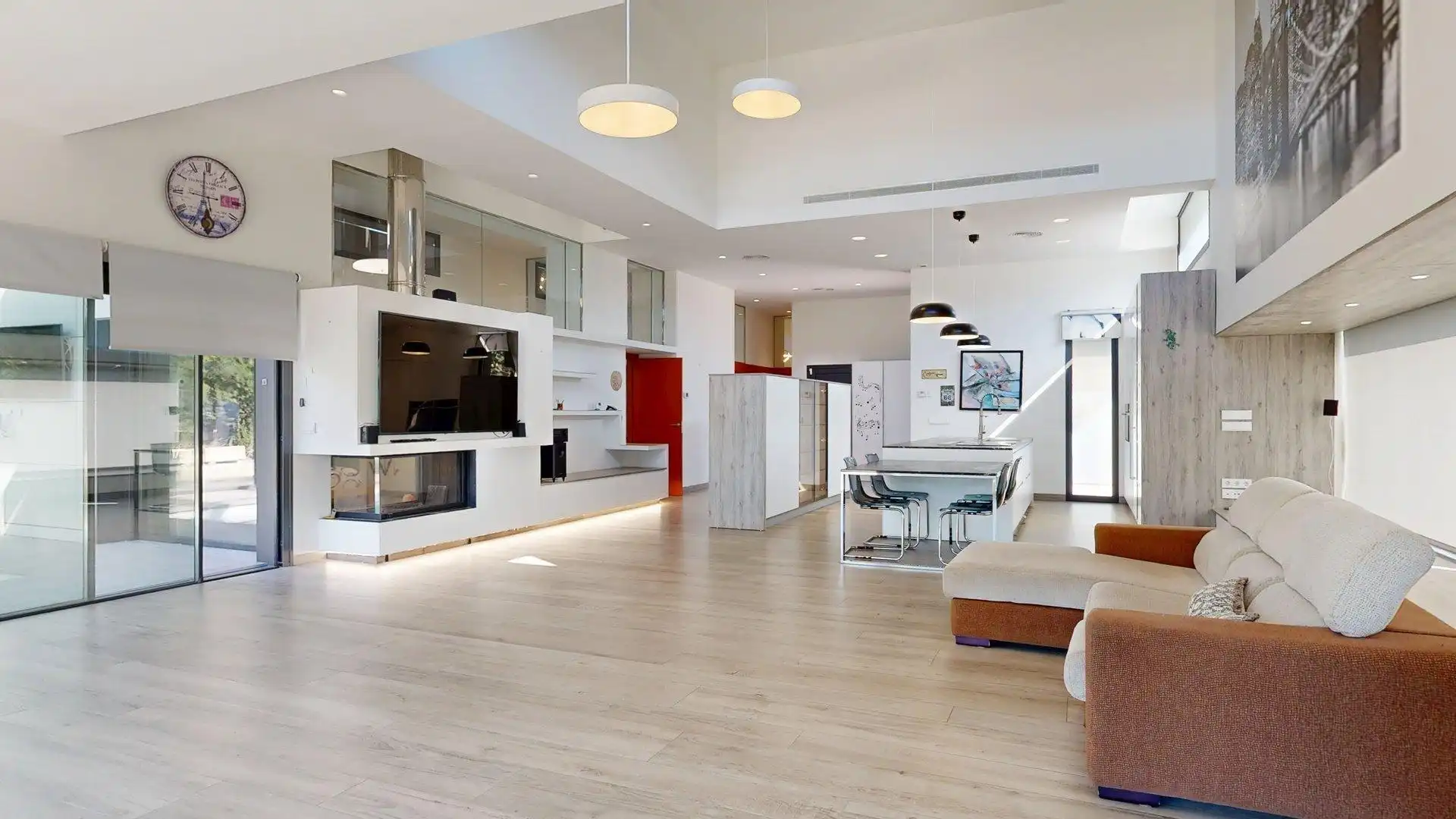 Sala de estar de Casa o chalet en venta en Zaragoza con Aire acondicionado, Calefacción y Jardín privado