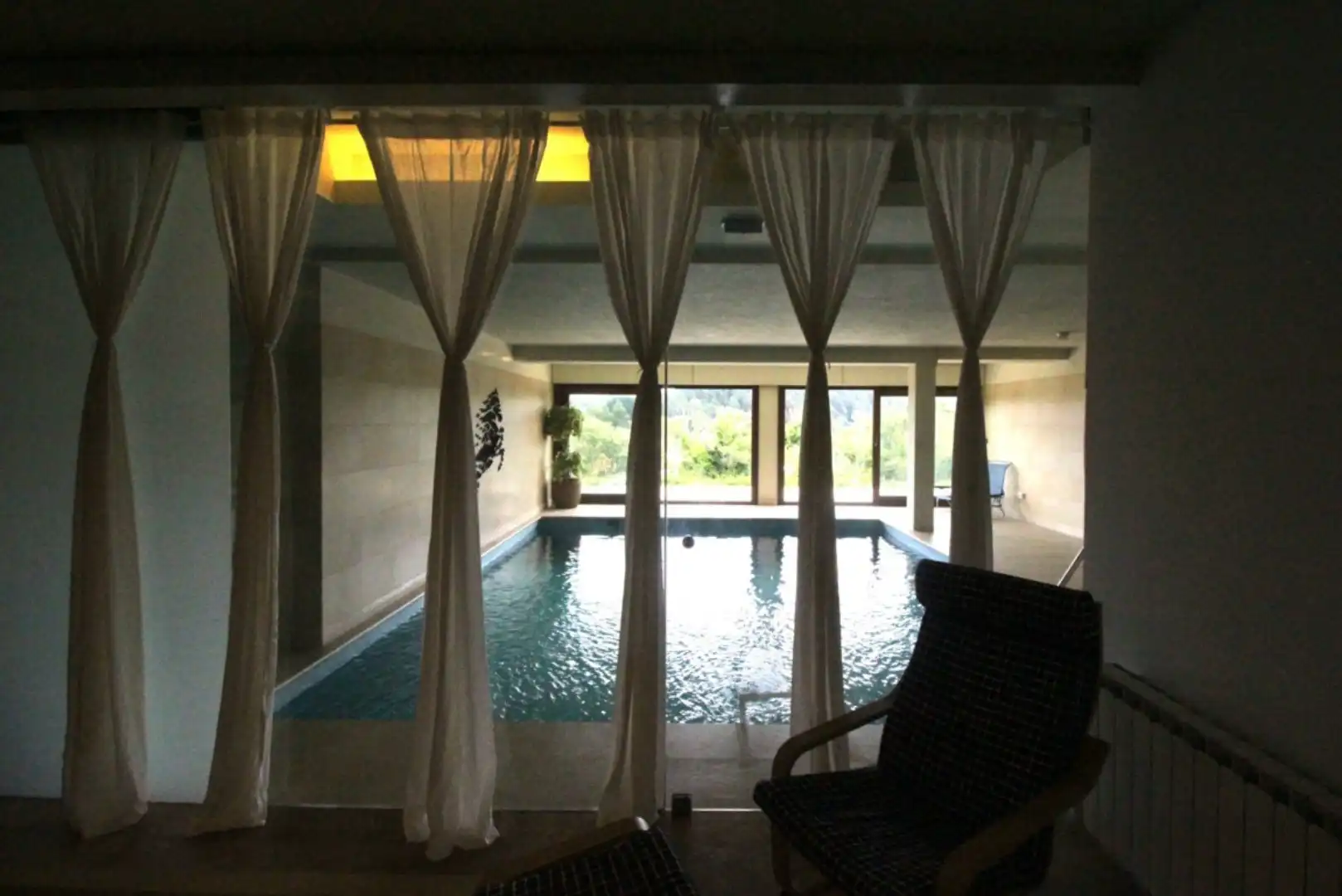Swimming pool of Houses for sale in Betanzos  with Heating, Terrace and Storage room