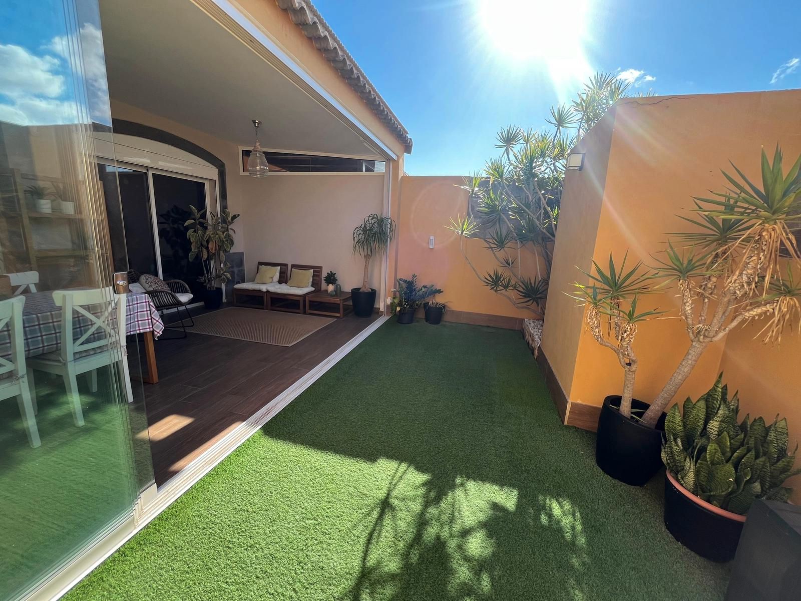 Terrace of Single-family semi-detached for sale in Telde  with Air Conditioner, Private garden and Terrace
