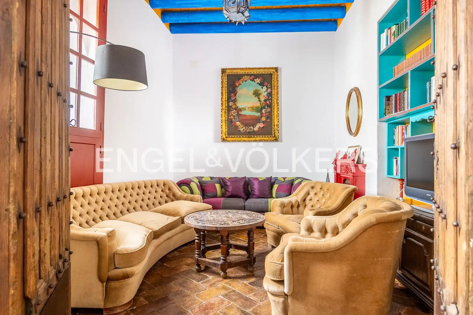 Sala de estar de Casa o chalet en venta en Carmona con Aire acondicionado, Calefacción y Terraza