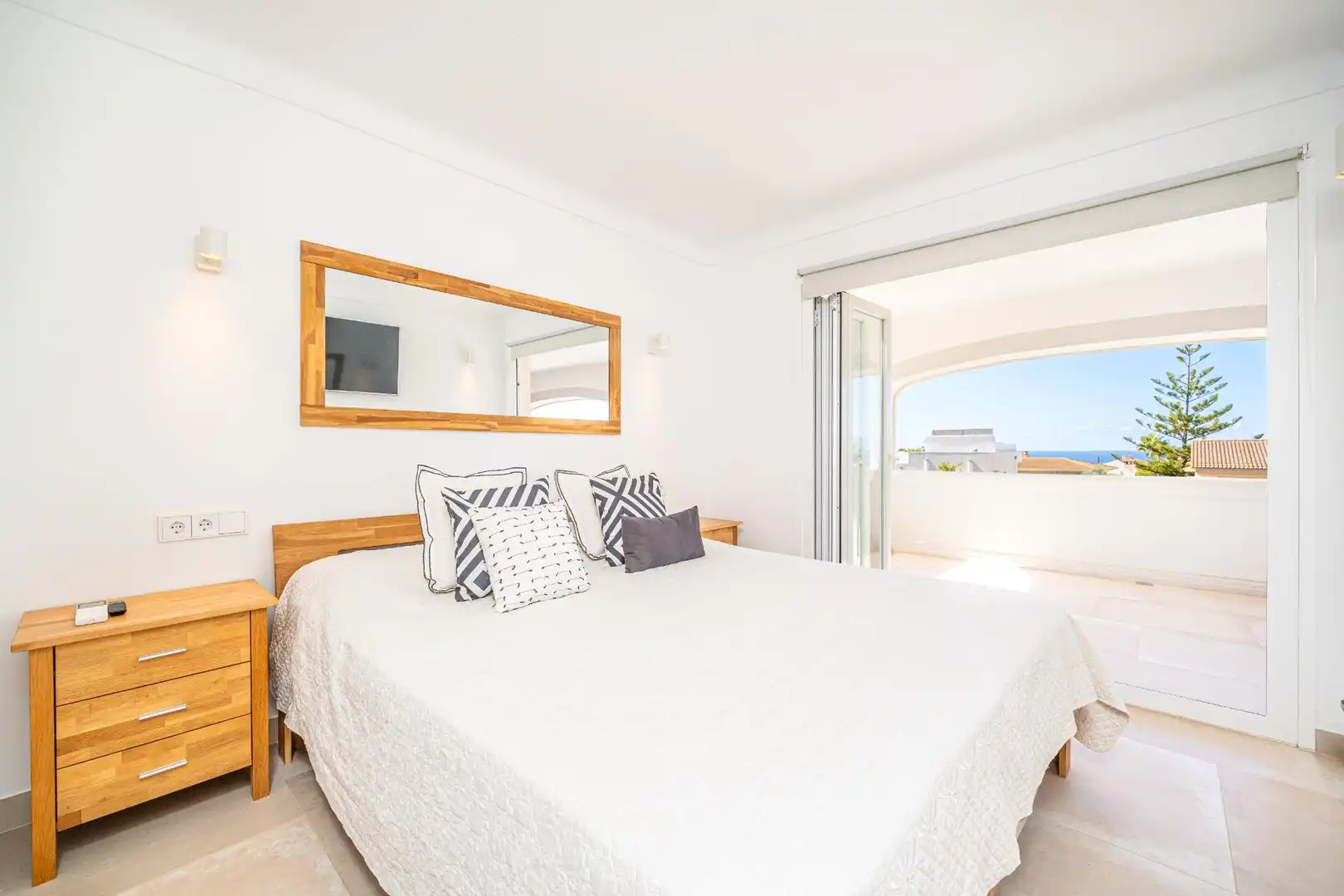 Bedroom of Houses for rent in Llucmajor  with Air Conditioner, Private garden and Terrace