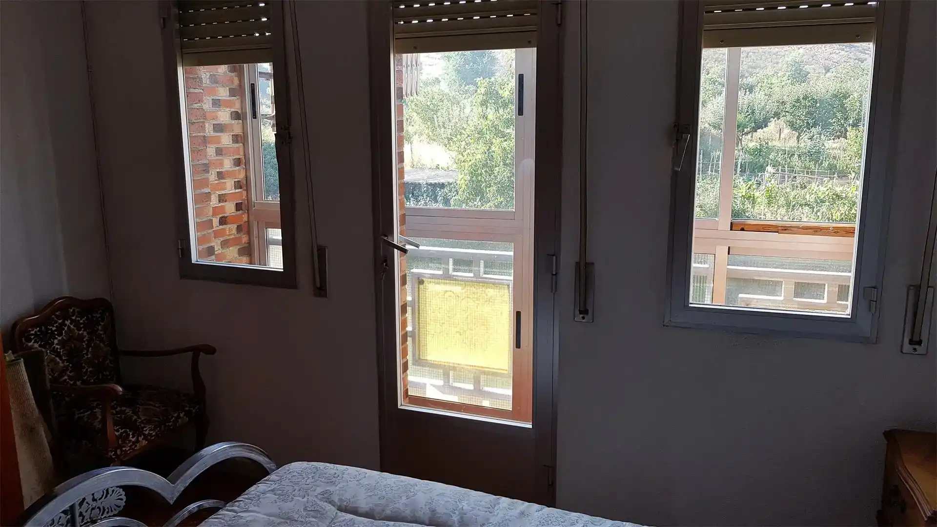 Terrassa de Casa adosada en venda en Serradilla del Arroyo amb Traster, Moblat i Rentadora