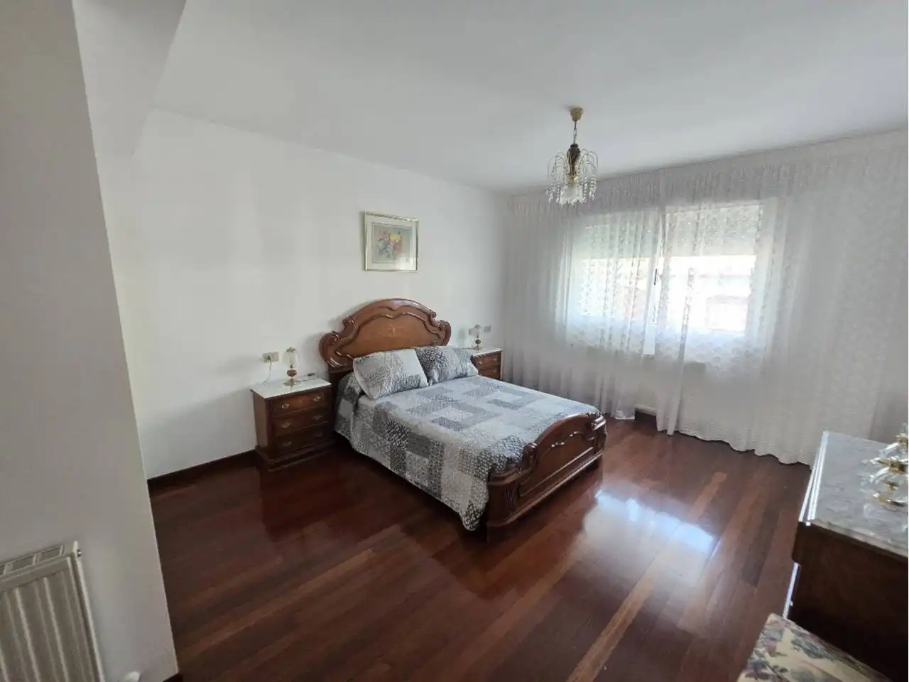 Schlafzimmer von Wohnung zum Verkauf in Baleira mit Heizung, Terrasse und Möbliert