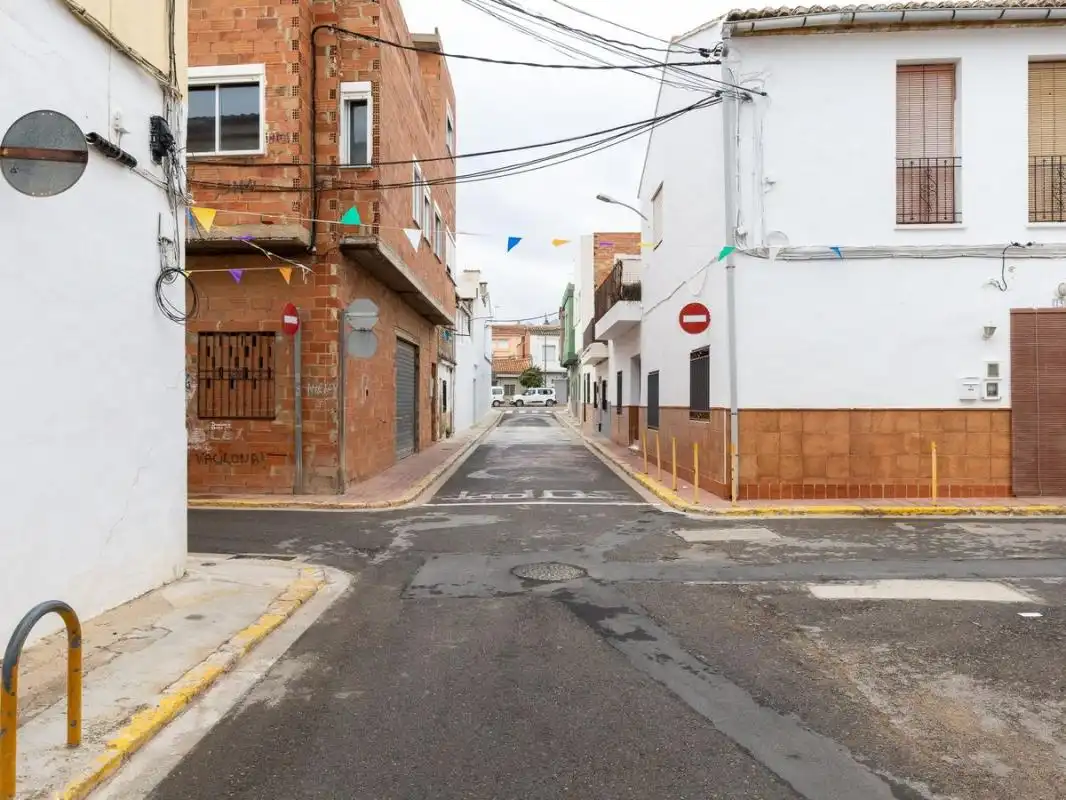 Exterior view of Houses for sale in Alginet  with Heating and Storage room