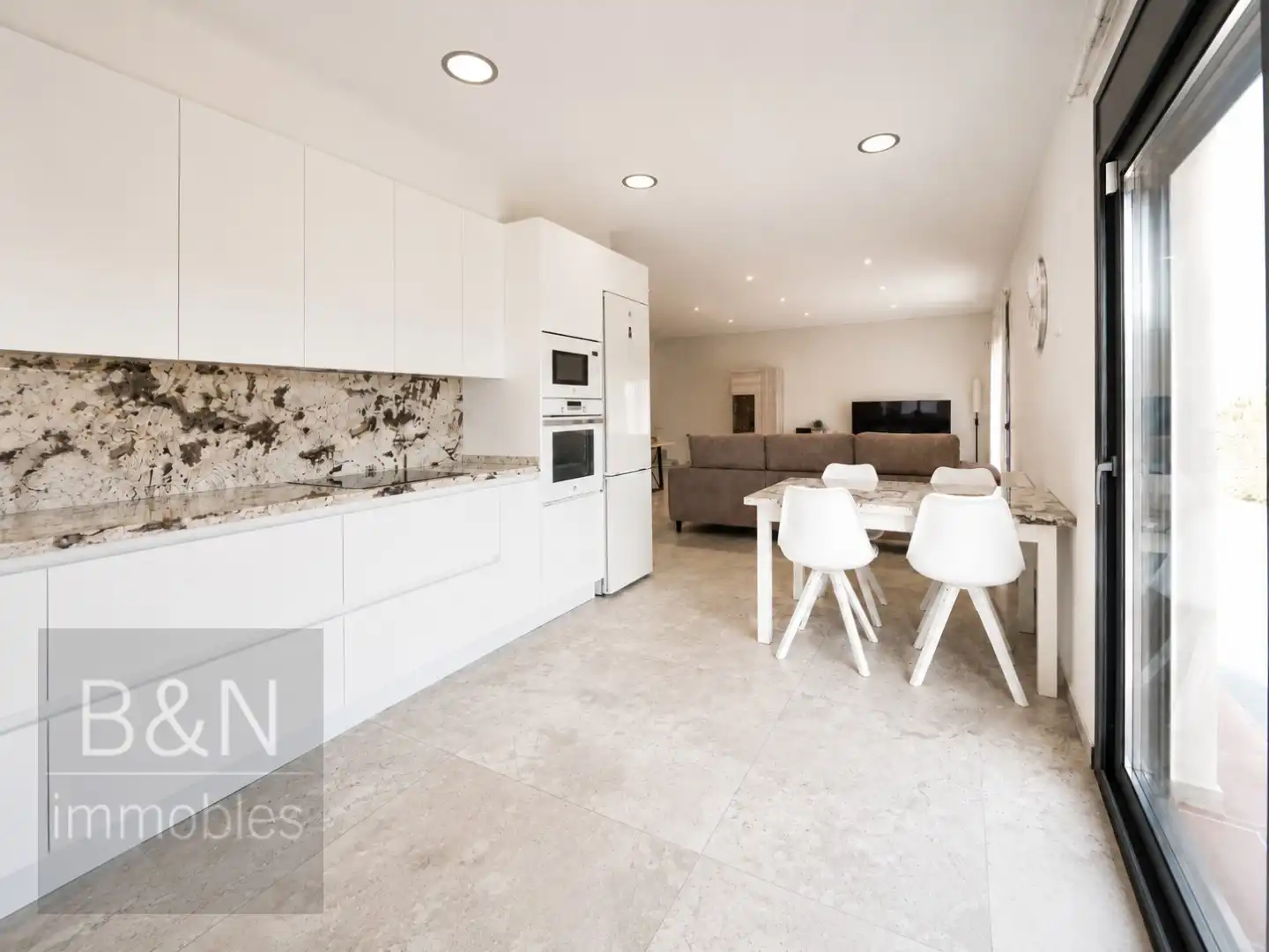 Cocina de Casa o chalet en venta en Terrassa con Aire acondicionado, Calefacción y Jardín privado