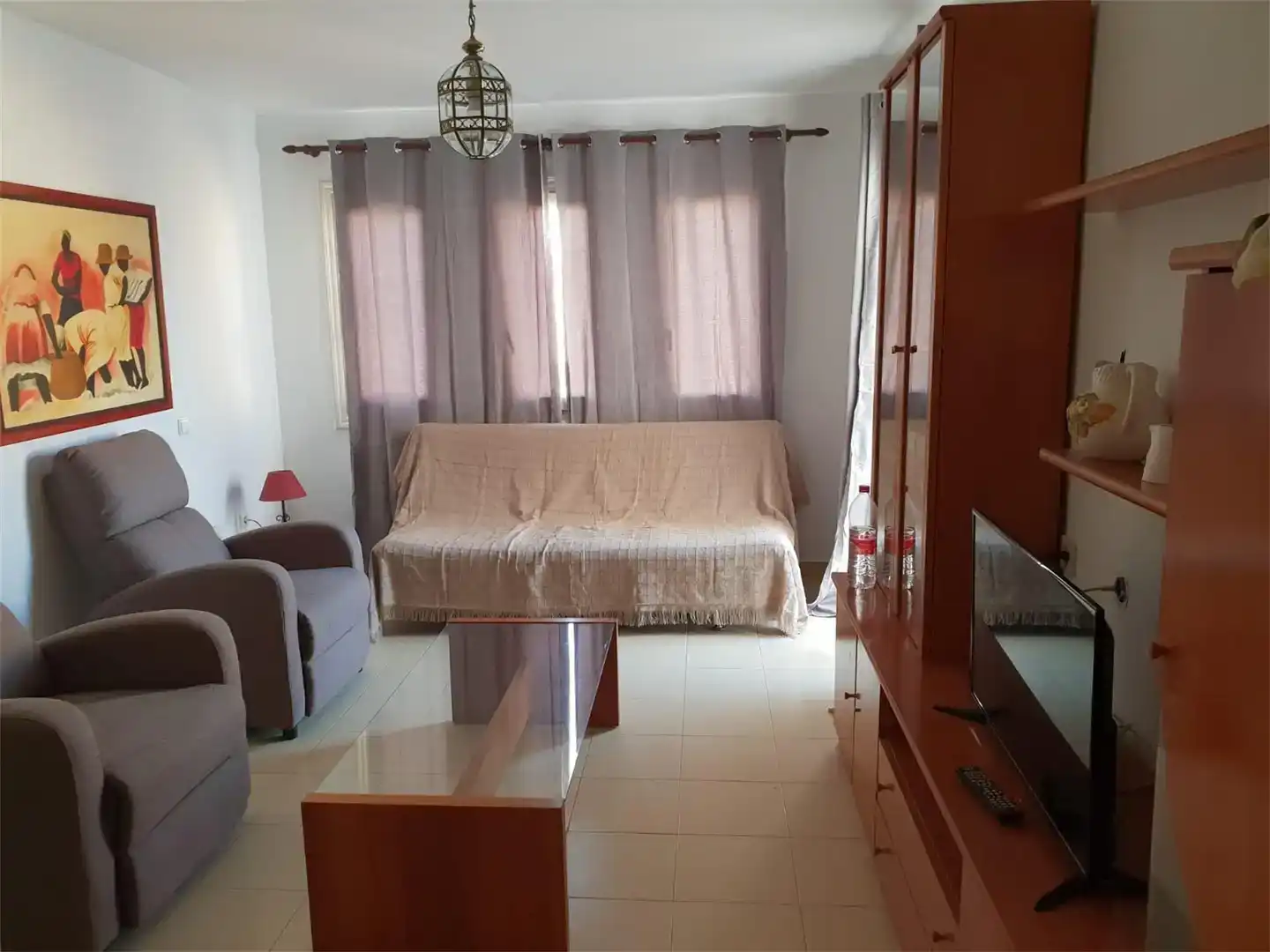 Sala de estar de Piso en venta en El Ejido Ciudad