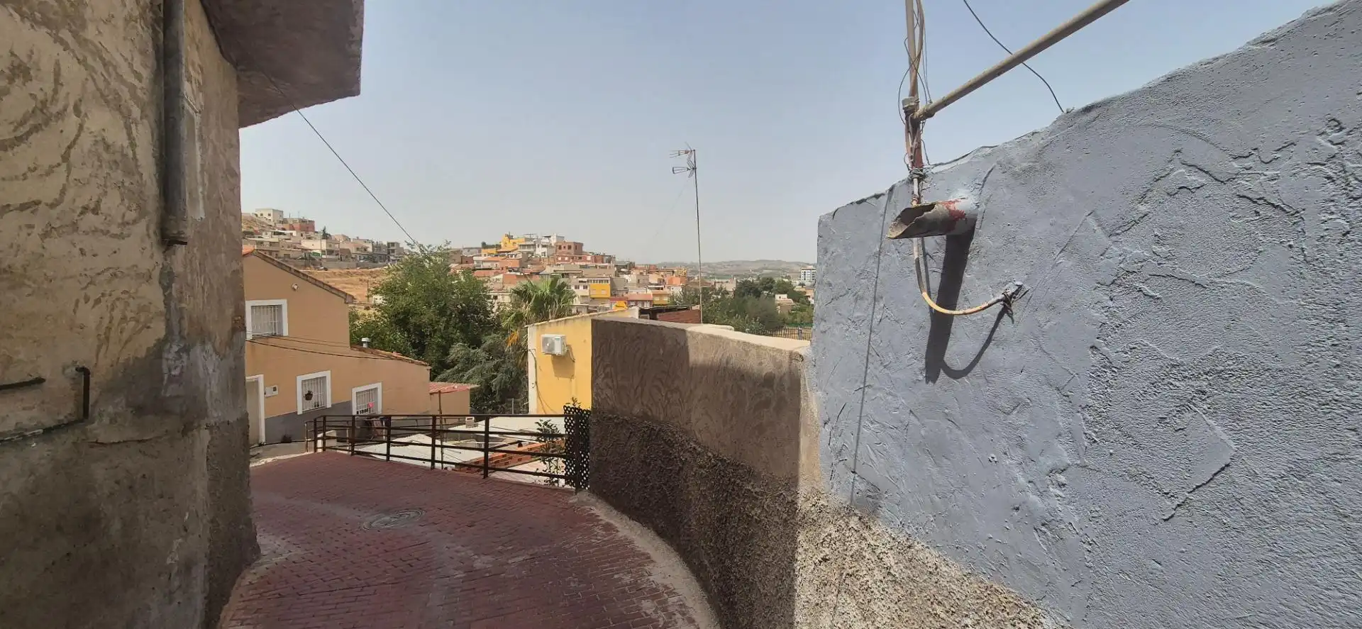 Vista exterior de Casa adosada en venda en Murcia