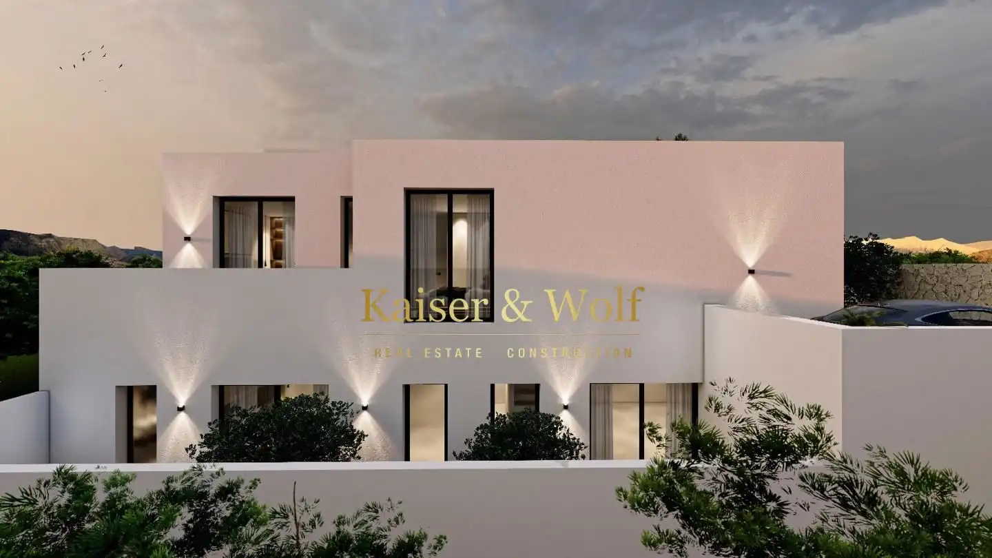 Vista exterior de Casa o chalet en venta en Rojales con Jardín privado, Terraza y Piscina