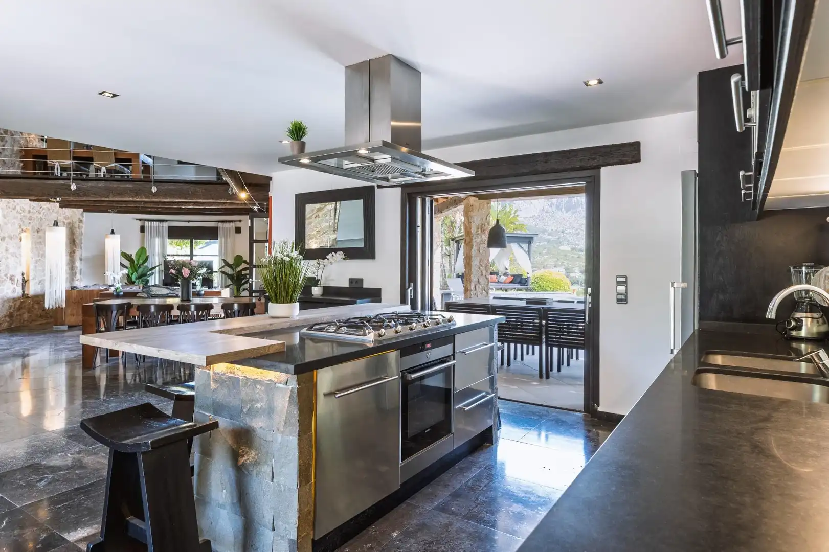 Cocina de Casa o chalet en venta en Beniarbeig con Aire acondicionado, Calefacción y Jardín privado
