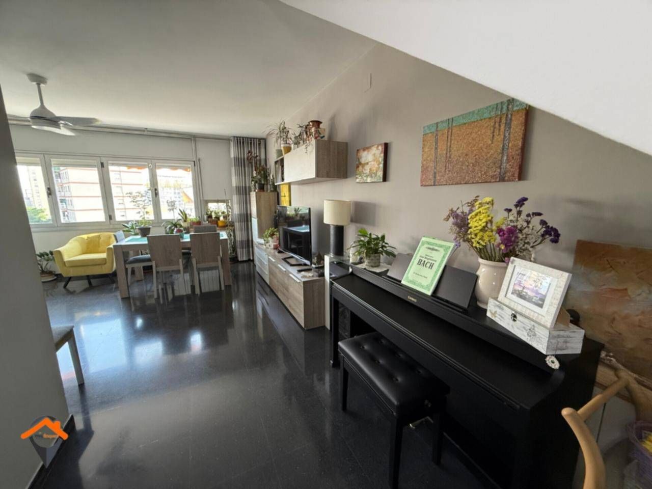 Living room of Duplex for sale in Sabadell  with Heating