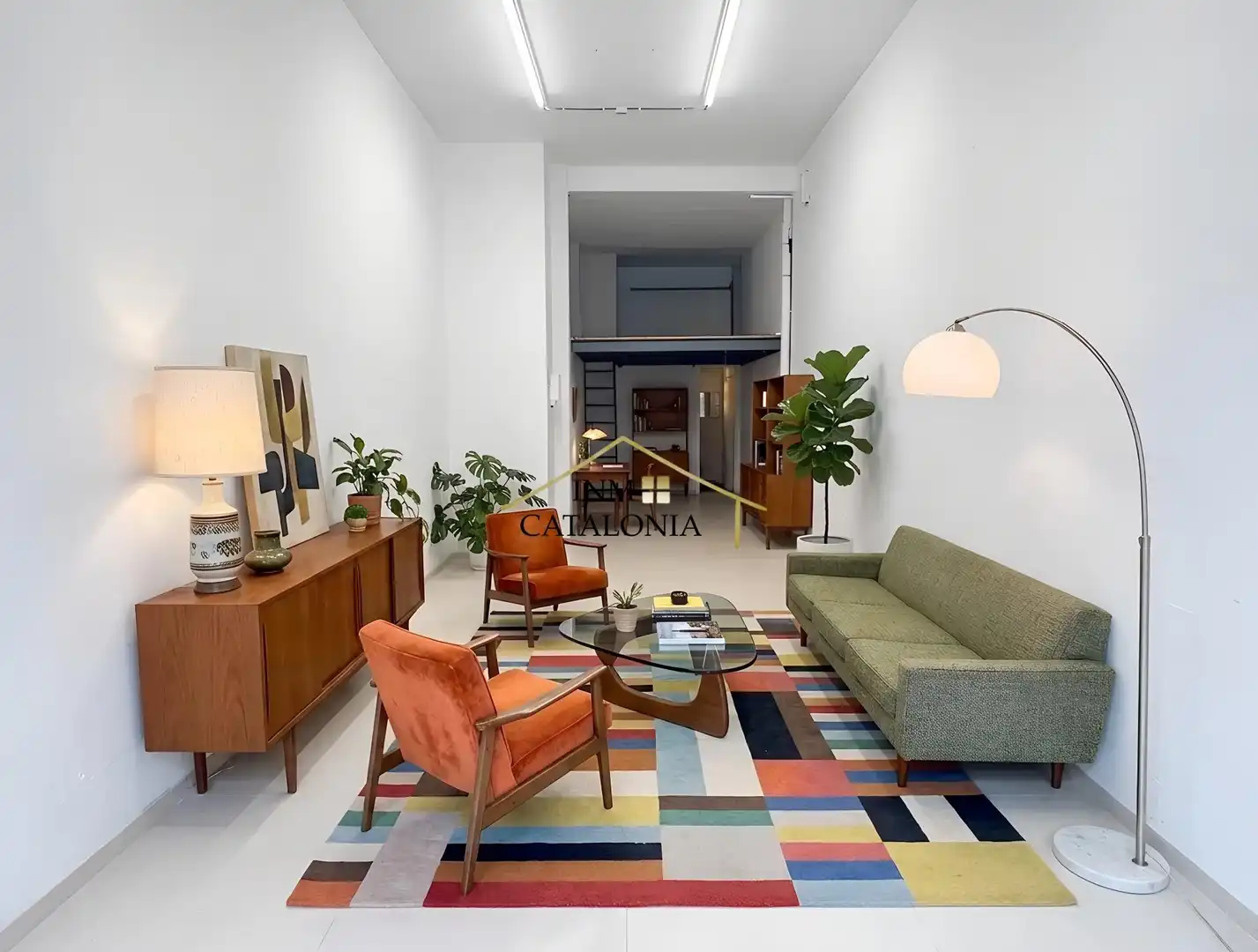 Sala de estar de Local en venta en Terrassa