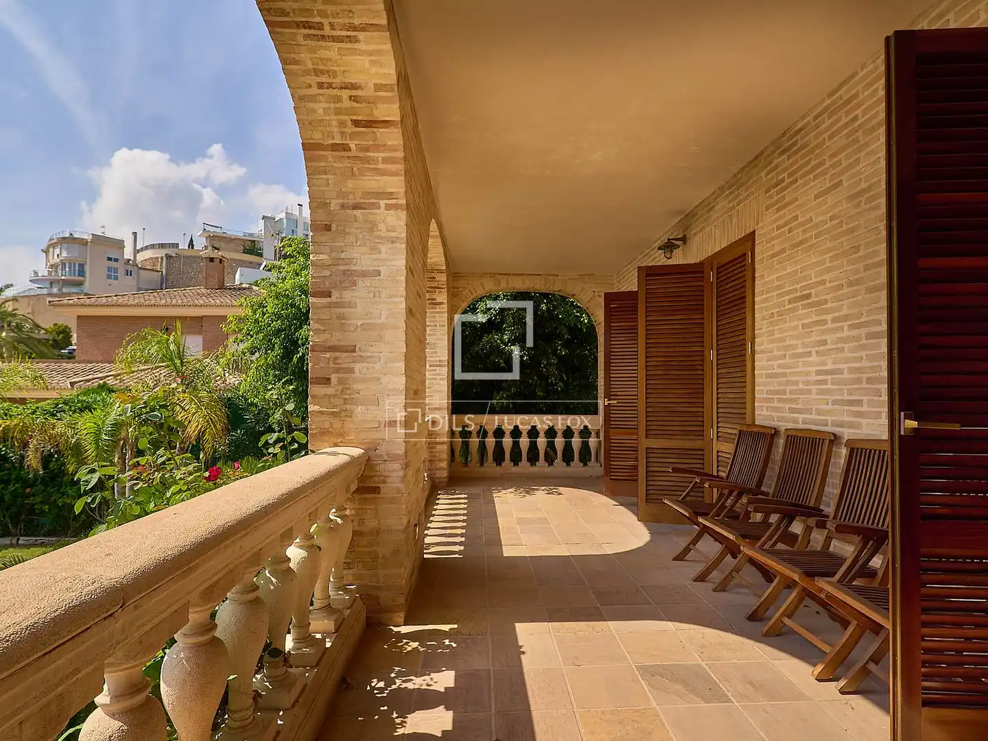 Terraza de Casa o chalet en venta en Cullera con Aire acondicionado, Calefacción y Jardín privado