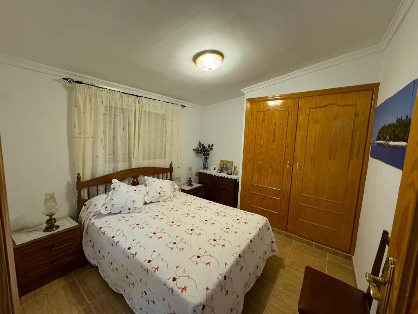 Dormitori de Casa adosada en venda en Villagarcía de la Torre amb Aire condicionat, Terrassa i Traster