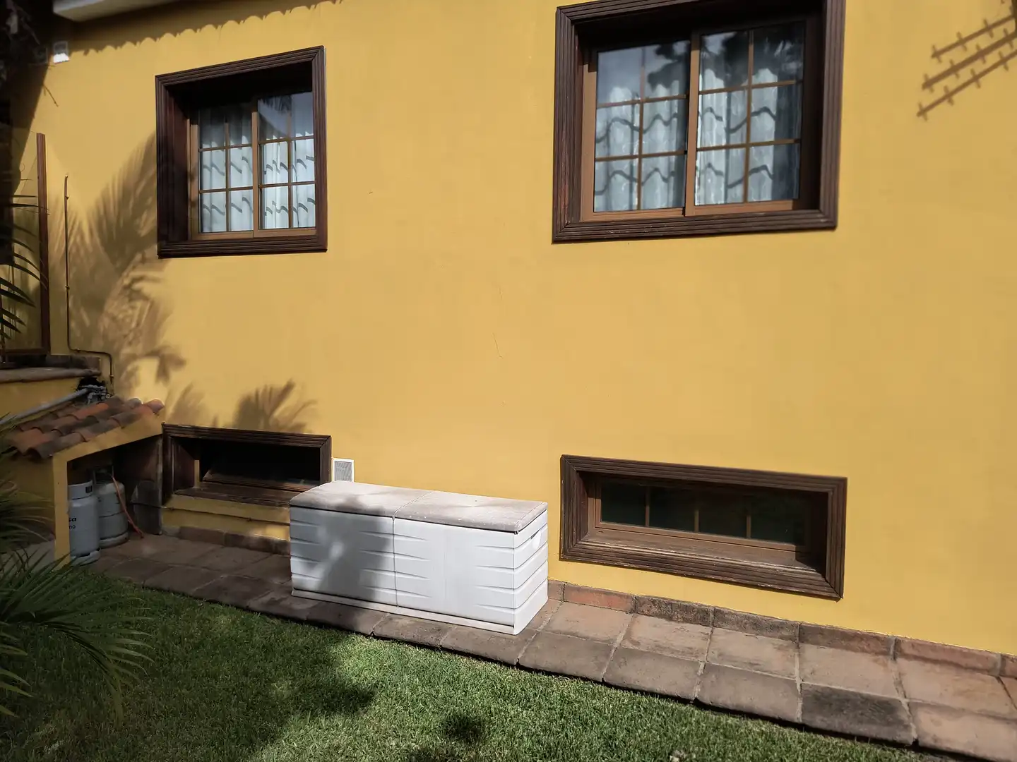 Vista exterior de Casa o chalet en venta en La Orotava con Jardín privado, Parquet y Terraza