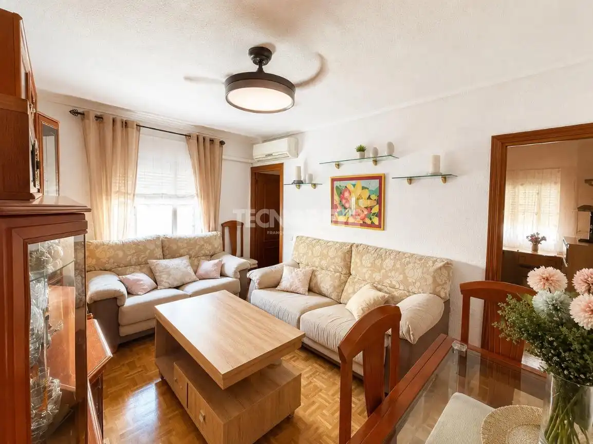 Sala de estar de Piso en venta en Madrid