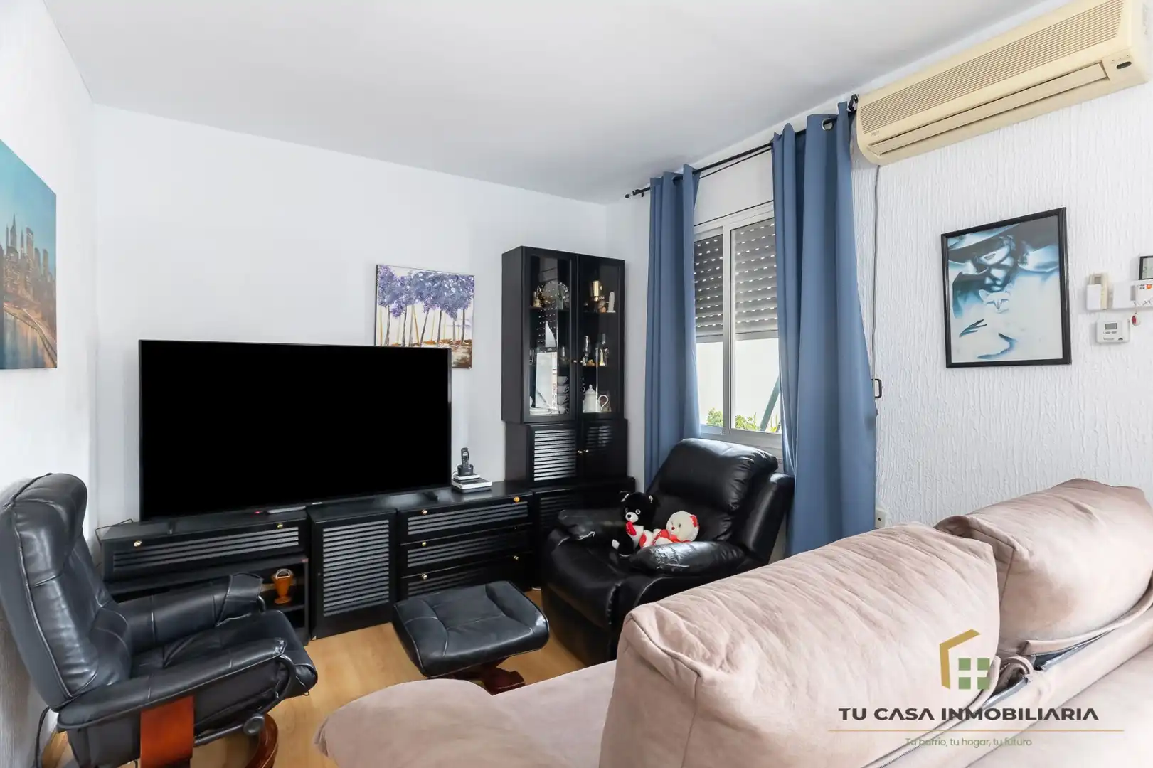 Living room of Attic for sale in Badalona  with Air Conditioner, Heating and Terrace