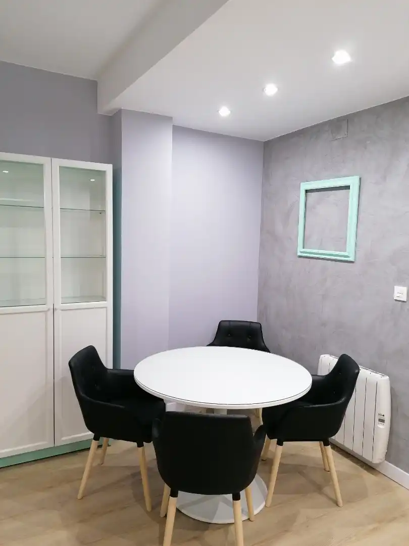 Comedor de Piso de alquiler en Zaragoza con Calefacción, Parquet y Amueblado