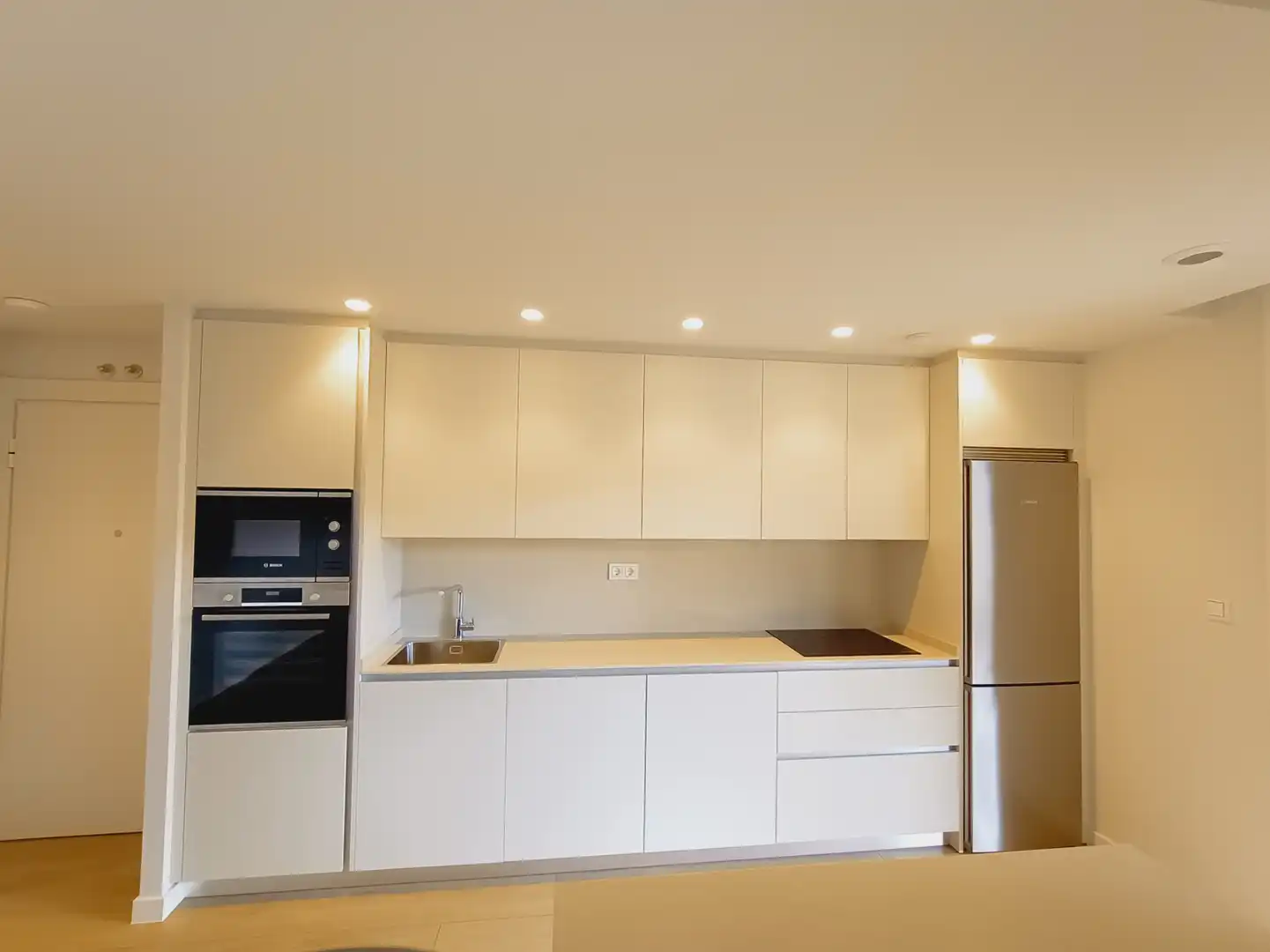 Cocina de Piso de alquiler en  Pamplona / Iruña con Calefacción, Terraza y Trastero