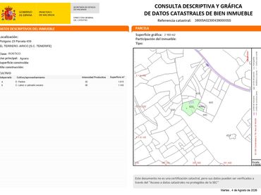 Rustikales Grundstück zum Verkauf in Calle San Jose 51