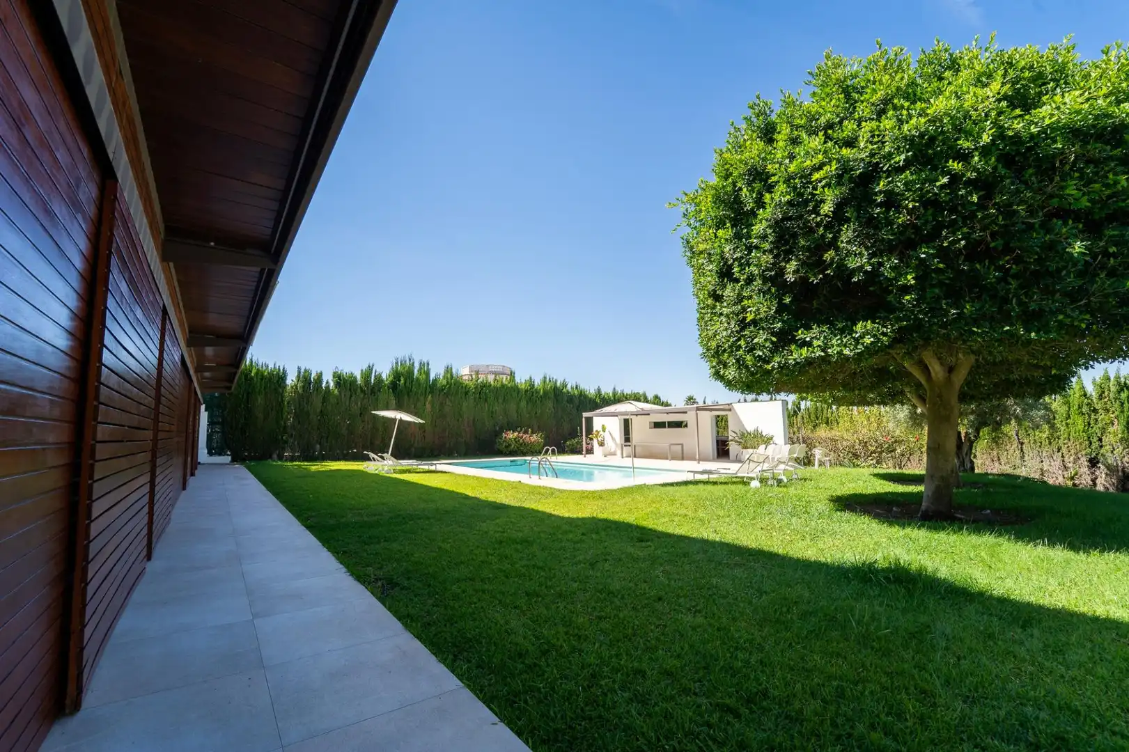 Jardí de Casa o xalet en venda en Elche / Elx amb Aire condicionat, Jardí privat i Parquet