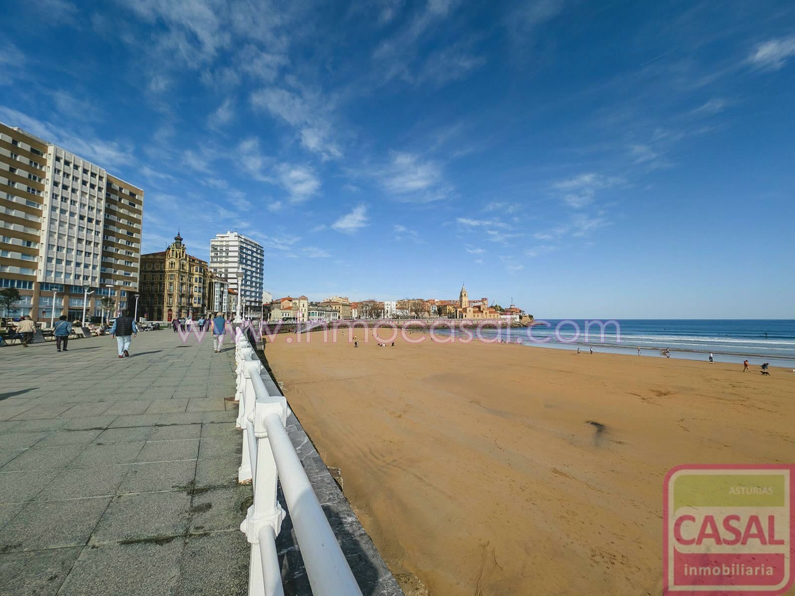 Exterior view of Flat for sale in Gijón   with Heating