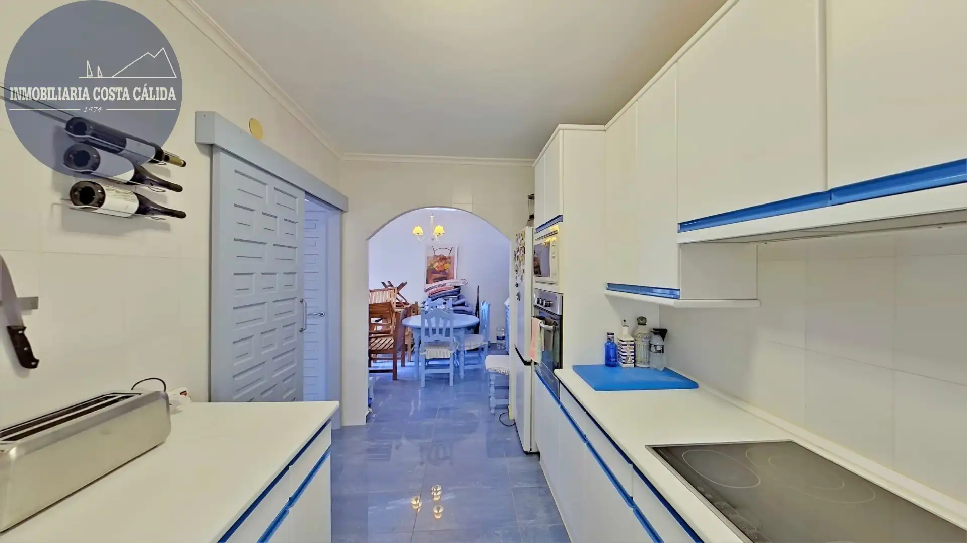Cocina de Casa adosada en venta en Águilas con Terraza, Trastero y Balcón