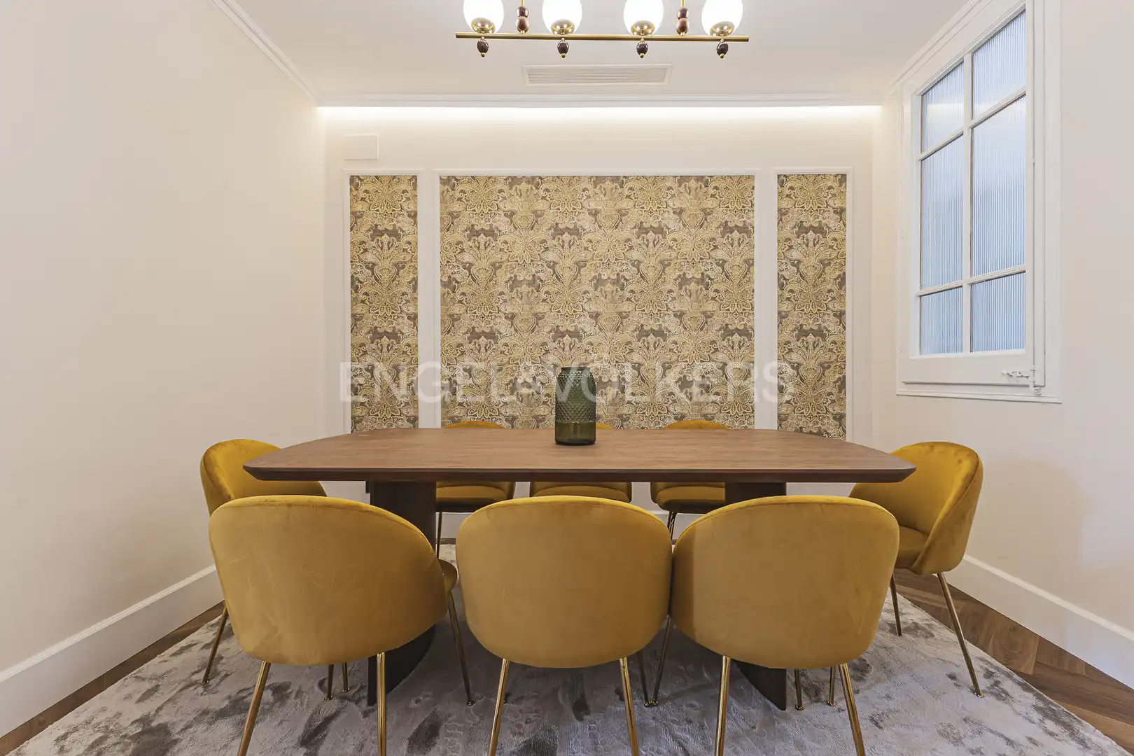 Comedor de Piso de alquiler en Barcelona con Aire acondicionado, Calefacción y Parquet