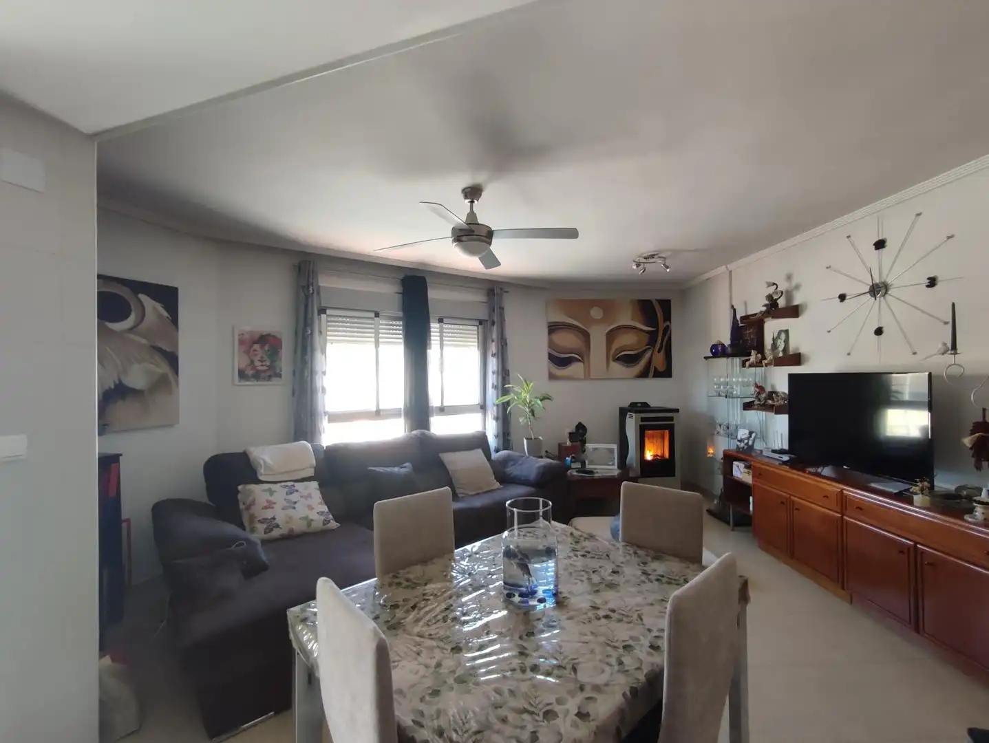 Living room of Flat for sale in Sax  with Storage room and Community pool