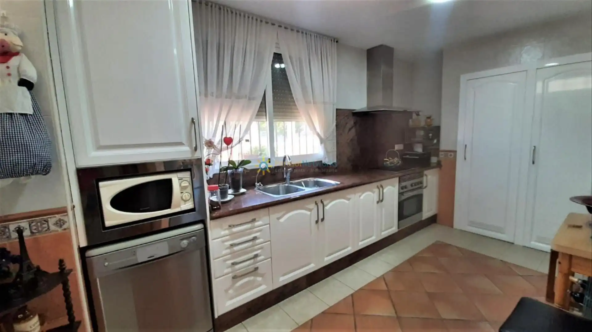Cocina de Casa o chalet en venta en Benigànim con Aire acondicionado, Jardín privado y Terraza