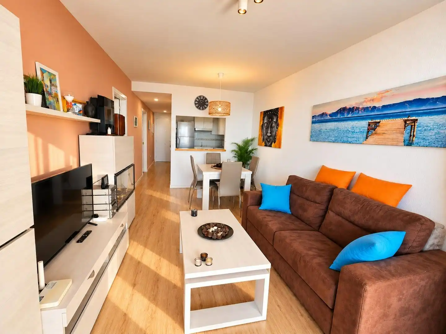 Living room of Flat for sale in Doña Julia Golf
