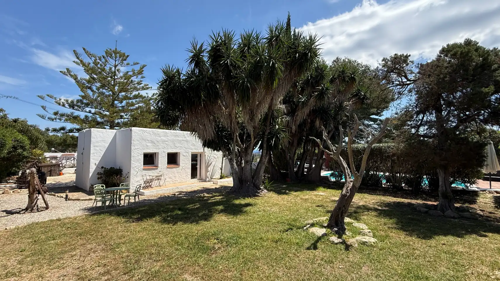 Garden of Houses for sale in Sant Antoni de Portmany  with Air Conditioner, Heating and Private garden