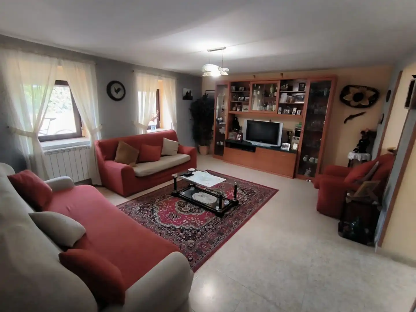 Sala de estar de Casa o chalet en venta en Arenillas de Riopisuerga con Calefacción, Jardín privado y Piscina