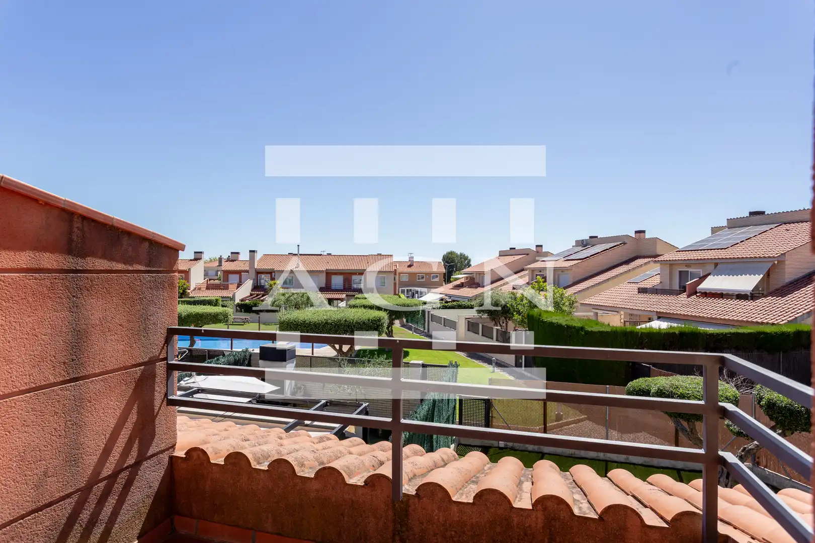 Garten von Einfamilien-Reihenhaus zum Verkauf in Cambrils mit Klimaanlage, Heizung und Privatgarten