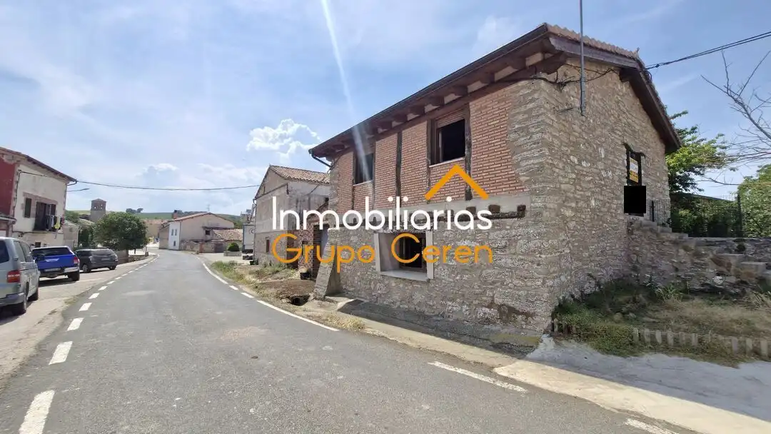 Vista exterior de Casa o xalet en venda en Redecilla del Campo amb Traster