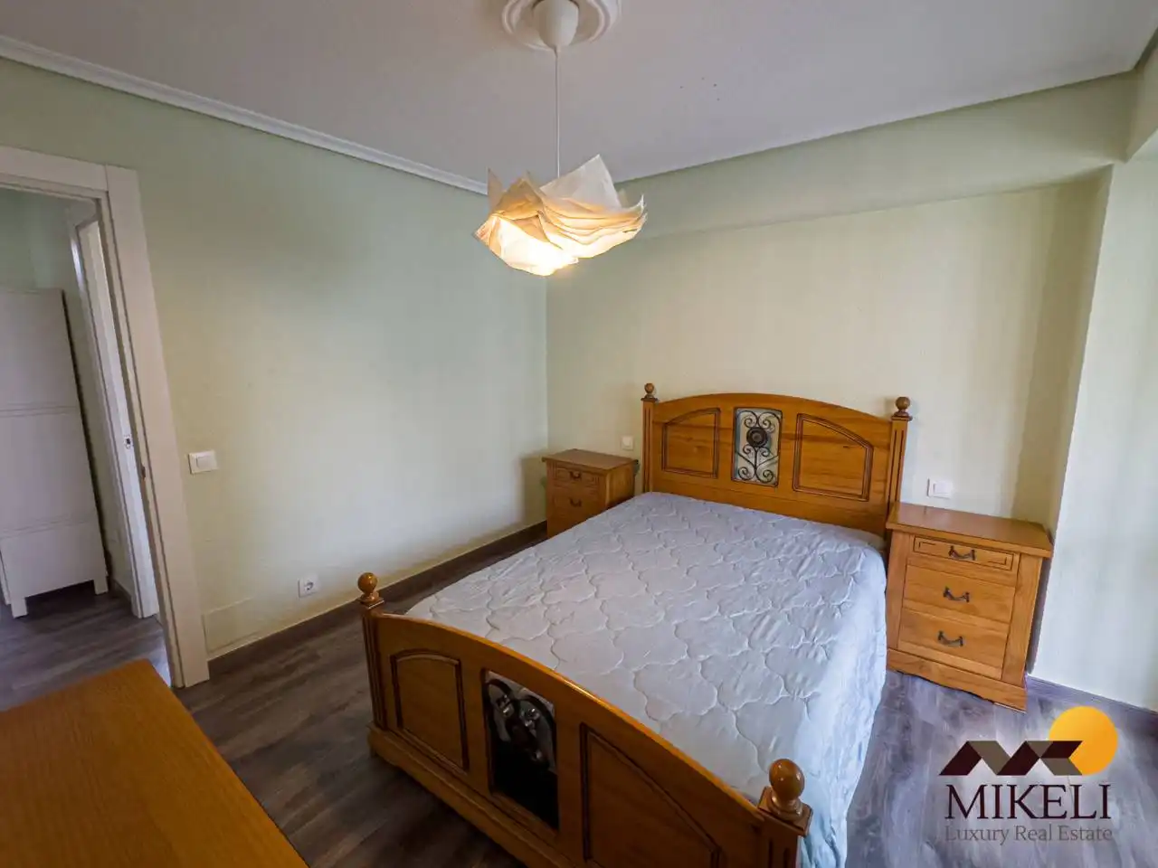 Schlafzimmer von Wohnung zur Miete in Santander mit Heizung, Terrasse und Möbliert