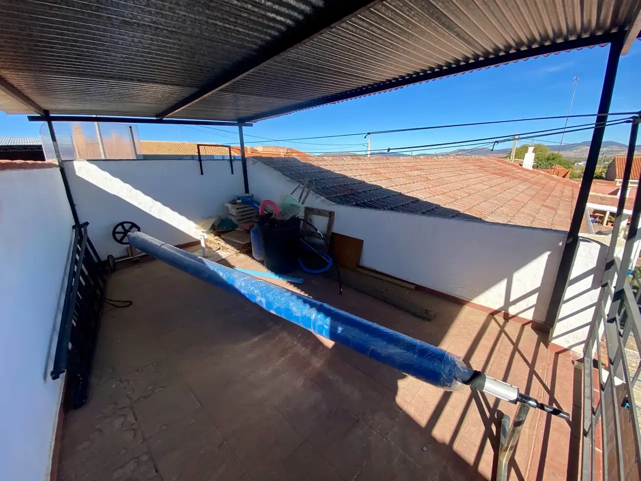 Terrassa de Casa adosada en venda en Malagón amb Aire condicionat, Calefacció i Jardí privat