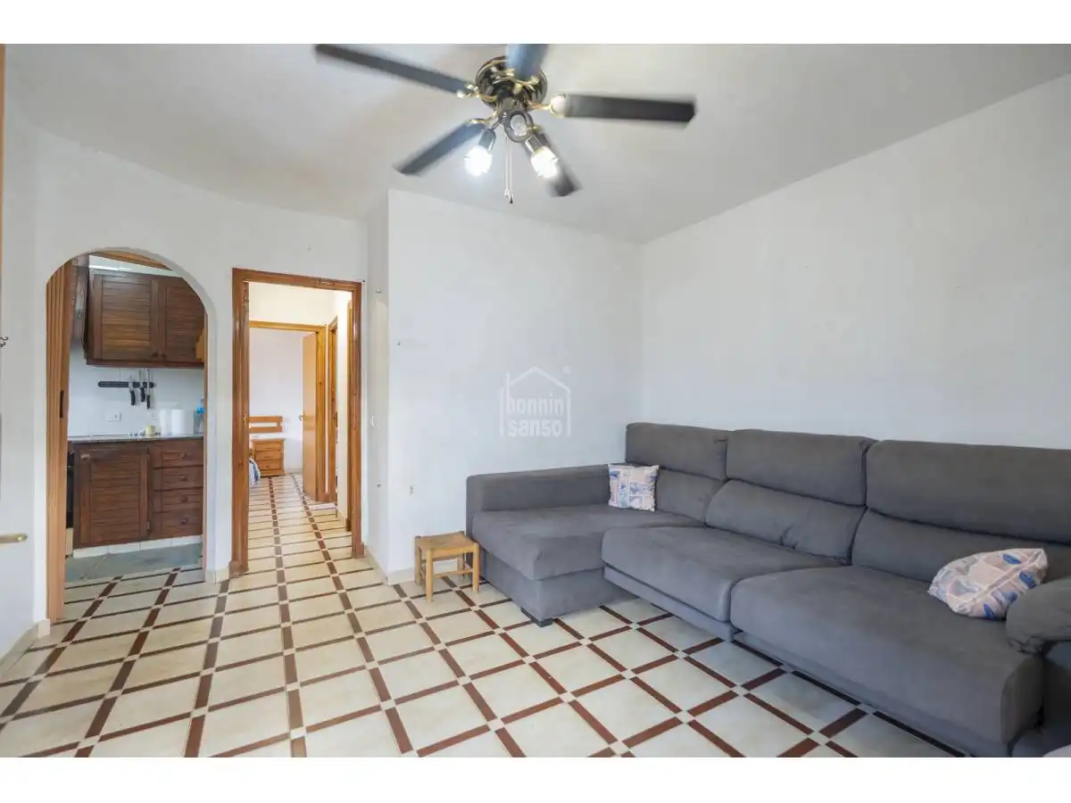 Sala de estar de Apartamento en venta en Alaior con Jardín privado y Terraza
